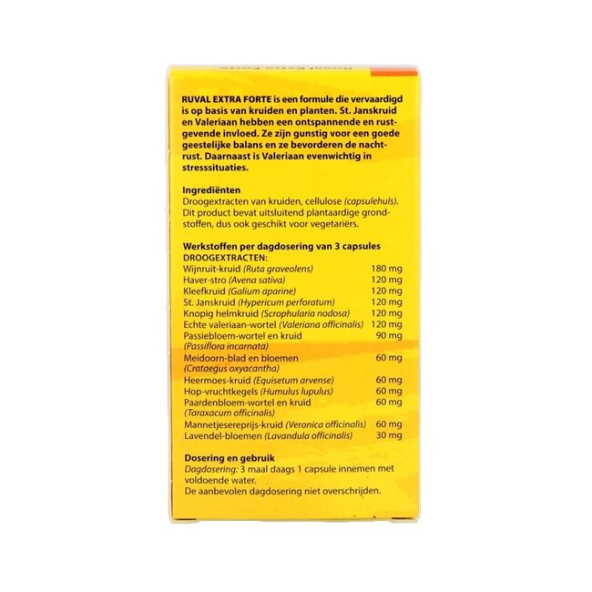 Bloem Ruval avec millepertuis 100 Capsules