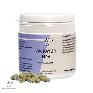 Holisan Holisan Avirayur HPA 100 Vegetarische capsules