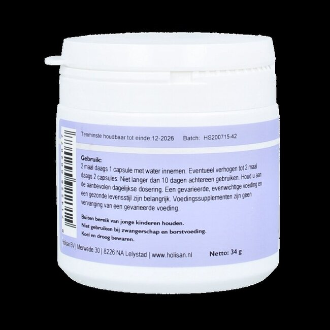 Holisan Nitaline/natuline 60 Vegetarische capsules