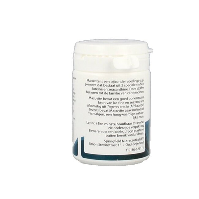 Springfield Macuvite 30 gélules végétales