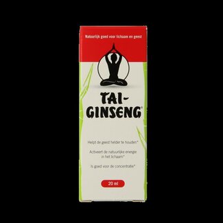 Tai Ginseng Tai Ginseng Tai ginseng elixer 20 Milliliter