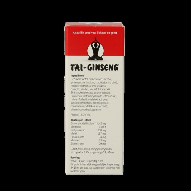 Tai Ginseng Tai ginseng elixer 20 Milliliter