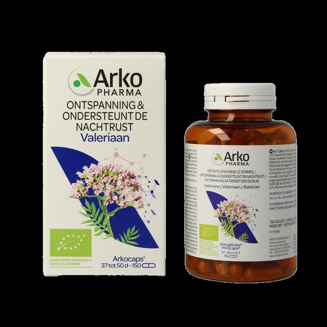 Arkocaps Valeriaan bio 150 Capsules