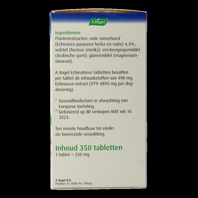 A Vogel Echinaforce 350 Tabletten