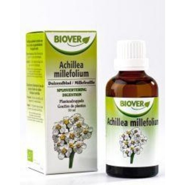 Biover Achillea millefolium tinctuur bio 50 Milliliter