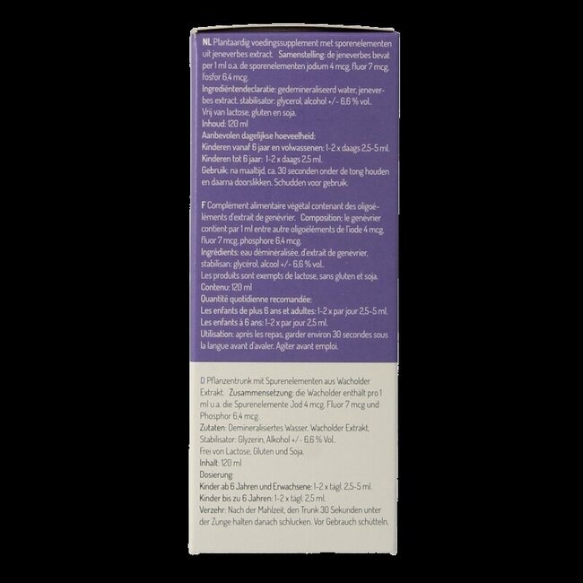 Oligoplant Juniperus communis 120 Milliliter