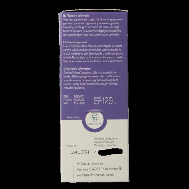 Oligoplant Juniperus communis 120 Millilitres