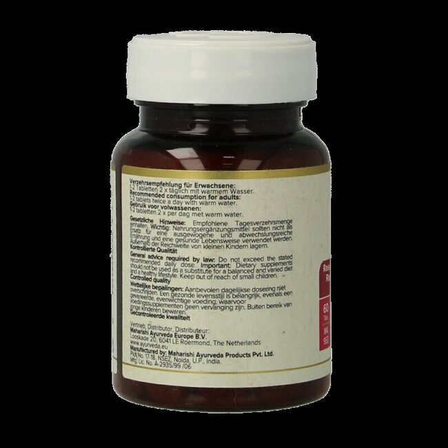 Maharishi Ayurv Ayur Hair & nails 60 Tabletten