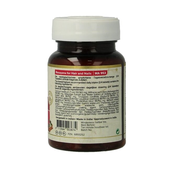 Maharishi Ayurv Ayur Hair & nails 60 Tabletten