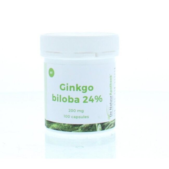 Ginkgo biloba 24% 200mg 100 Capsules