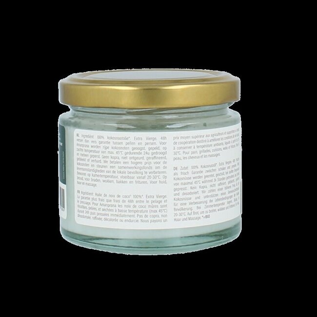 Amanprana Kokosnootolie bio 100 Milliliter