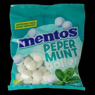 Mentos Mentos Pepermuntballen 220 Gram