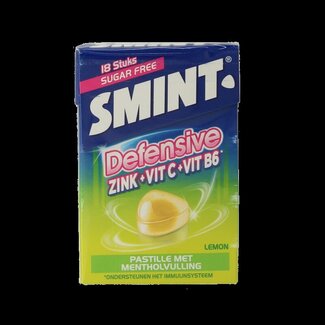 Smint Smint Defensive lemon 18 Stuks