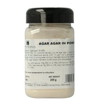 Porto Muinos Porto Muinos Agar agar poeder bio 200 Gram