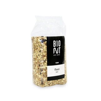 Bionut Bionut Muesli basis bio 750 Gram