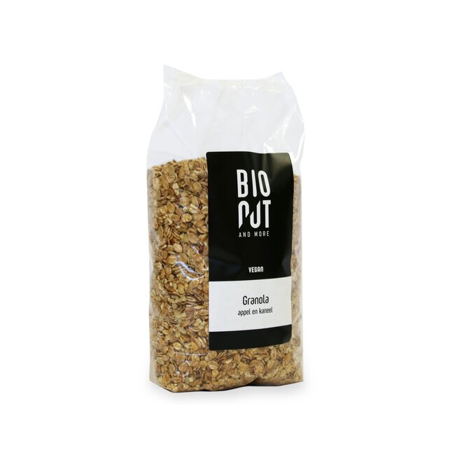 Granola appel & kaneel bio 750 Gram