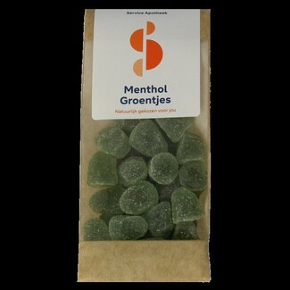 Service Apotheek Menthol groentjes 135 Gram