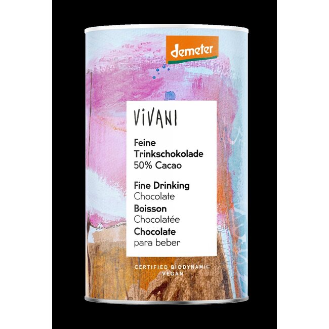 Hot chocolate drink Demeter 50% cacao bio 300 Gram