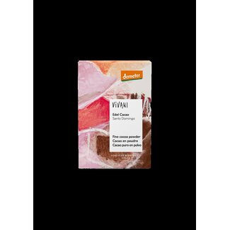 Vivani Vivani Cacaopoeder Demeter Santo Domingo bio 100 Gram