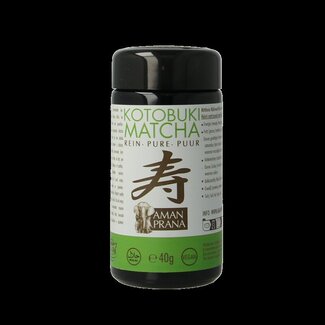Amanprana Amanprana Kotobuki matcha bio 40 g