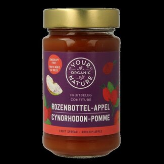 Your Organic Nature Your Organic Nature Fruit beleg rozenbottel bio 250 Gram