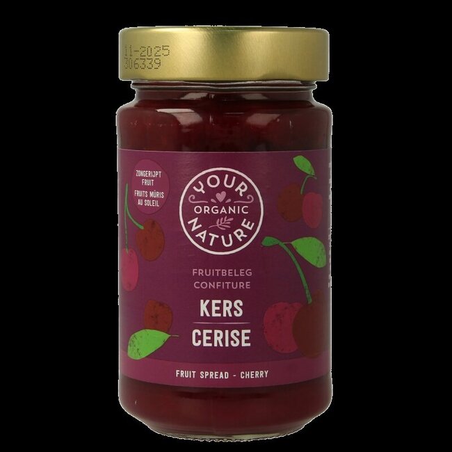 Your Organic Nature Fruit beleg kers bio 250 Gram