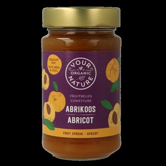 Your Organic Nature Your Organic Nature Fruit beleg abrikoos bio 250 Gram