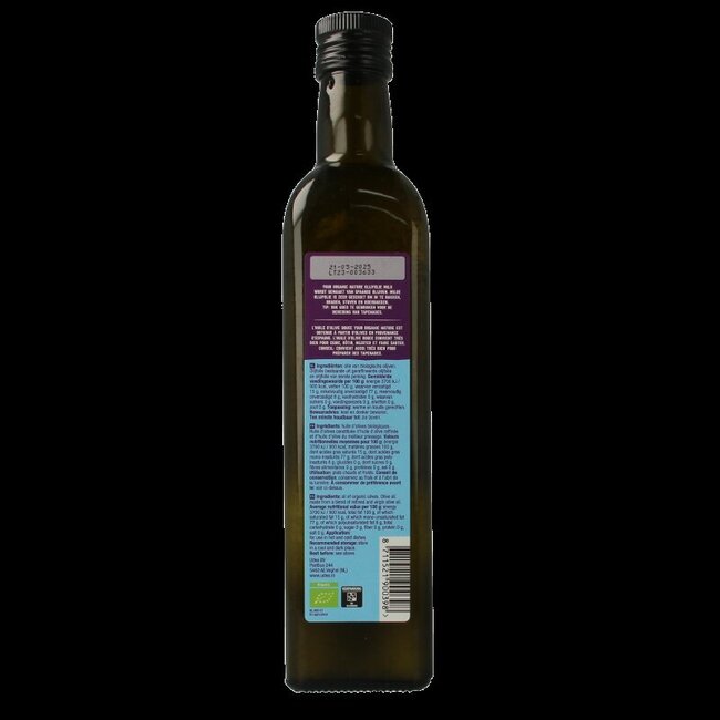 Your Organic Nature Huile d'olive douce bio 500 ml