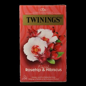 Twinings Twinings Rozenbottel hibiscus 20 Zakjes