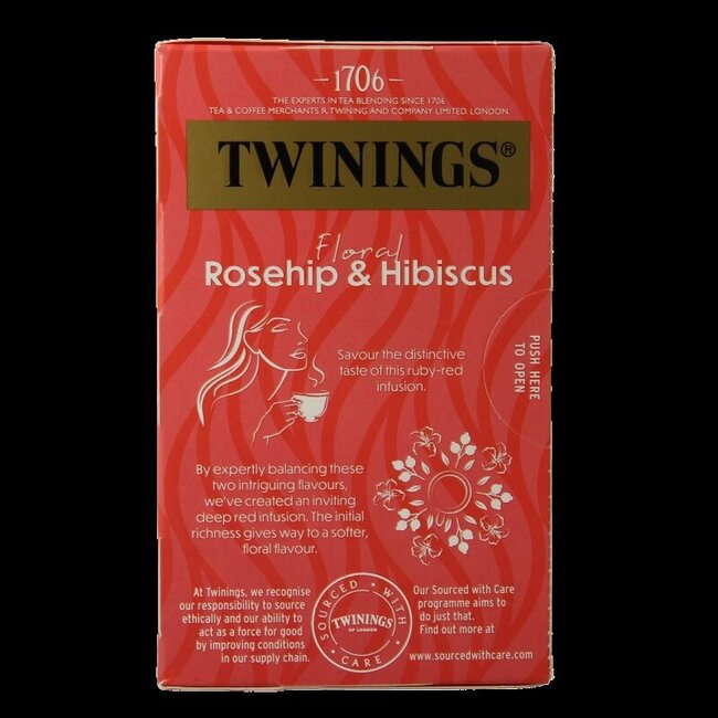 Twinings Cynorrhodon Hibiscus 20 Sachets