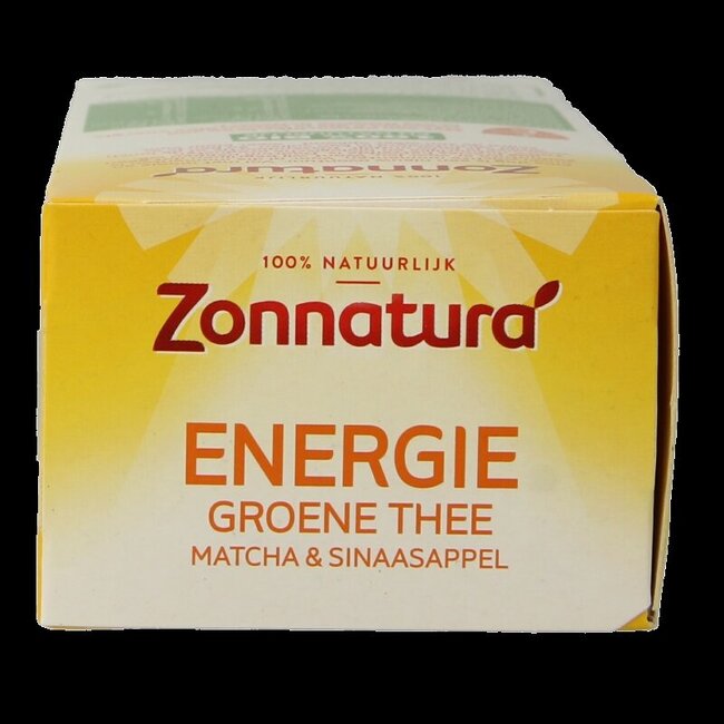 Zonnatura Thé vert Énergie à la vitamine C bio 20 sachets
