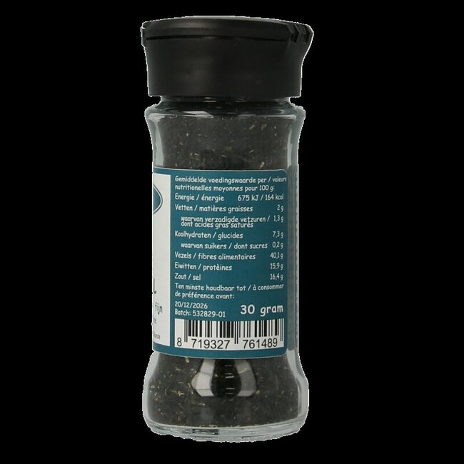 Salterra Wakame zeewier fijn bio 30 Gram