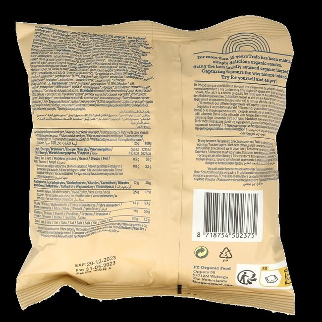 Trafo Chips paprika bio 40 Gram