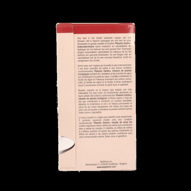 Physalis Cardio+ infusion bio 20 sachets