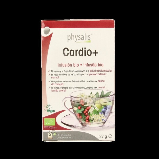 Physalis Cardio+ infusion bio 20 sachets