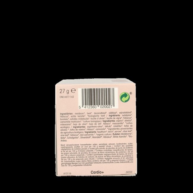 Physalis Cardio + infusie bio 20 Stuks