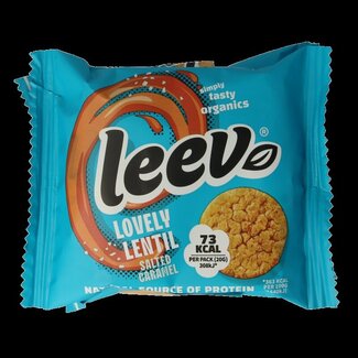 Leev Galettes de lentilles bio Leev Lovely caramel 60 g