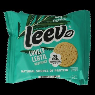 Leev Leev Lovely galettes de lentilles romarin bio 54 g
