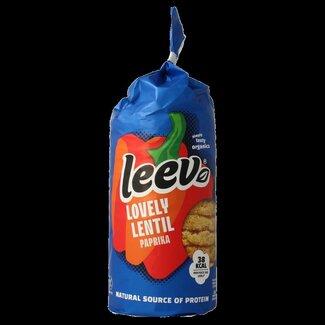Leev Galettes de lentilles bio au paprika Leev Lovely 117 g