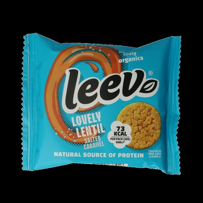 Lovely lentil cakes caramel bio 20 Gram