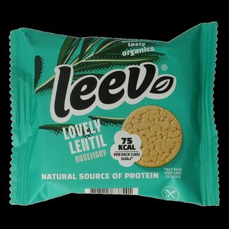 Leev Galettes de lentilles Leev Lovely romarin bio 18 g