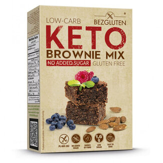 Bezgluten Préparation pour brownie Keto sans gluten Bezgluten 150 g