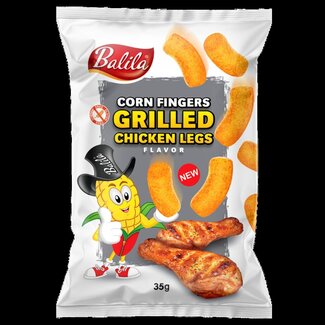 Balila Balila Corn puffs grilled chicken glutenvrij 35 Gram