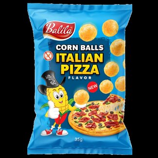 Balila Balila Corn balls Italian pizza glutenvrij 35 Gram