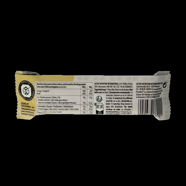 Powerbar Natural protein bar banaan chocolade 40 Gram
