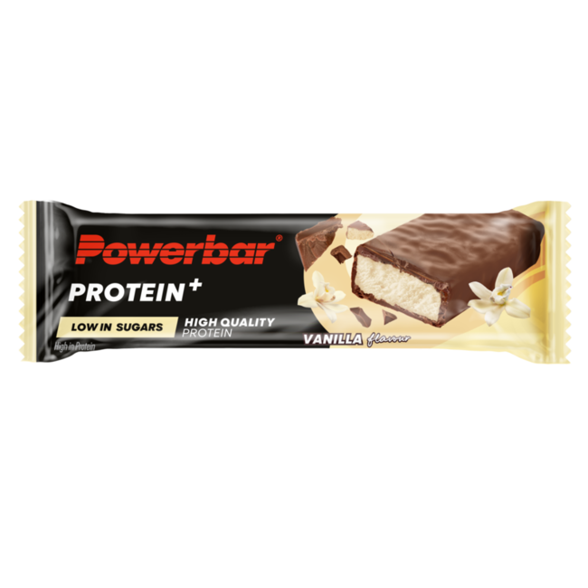 Powerbar Protein+ bar low sugar vanilla 35 Gram