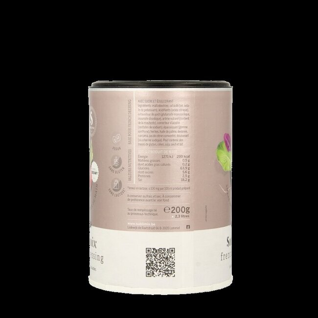 Sublimix Salad dressing french 200 Gram
