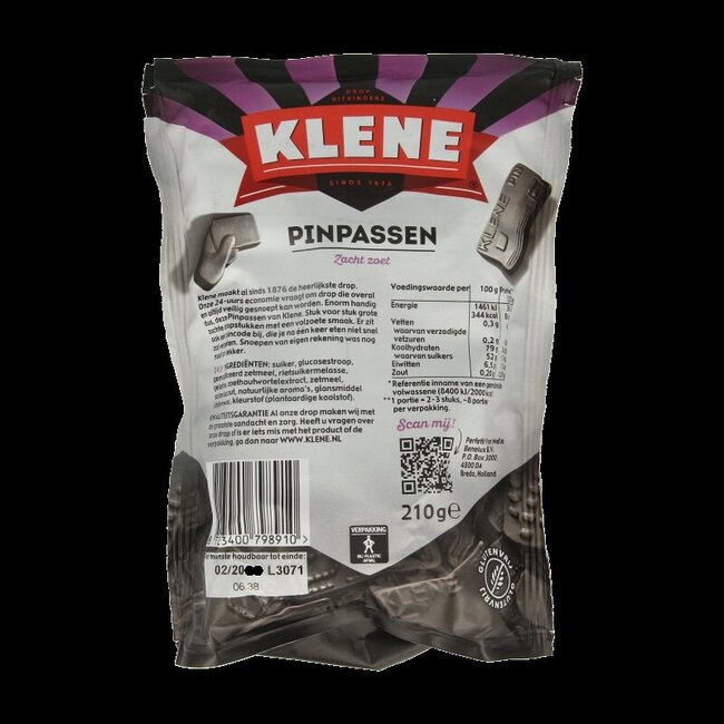 Klene Pinpassen 210 Gram