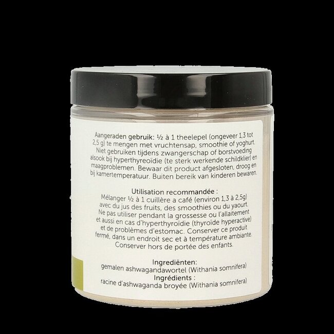 Jacob Hooy Pure powder ashwaganda 90 Gram