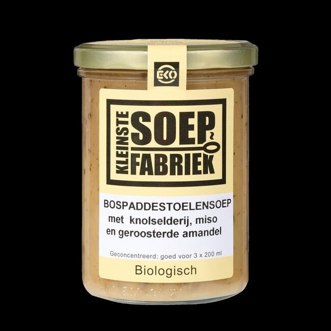 Kleinstesoepfabriek Paddenstoelsoep bio 400 Milliliter